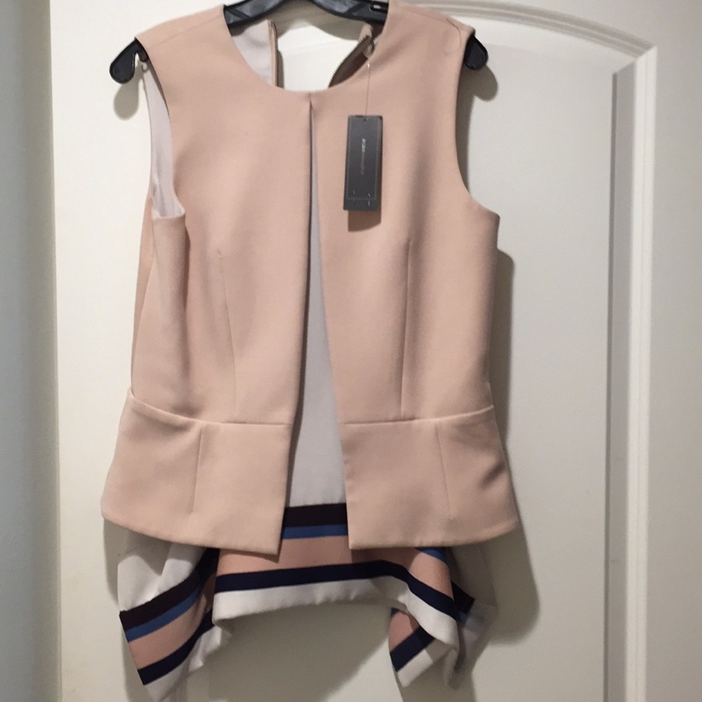 A runway sample that sits gorgeous on waist